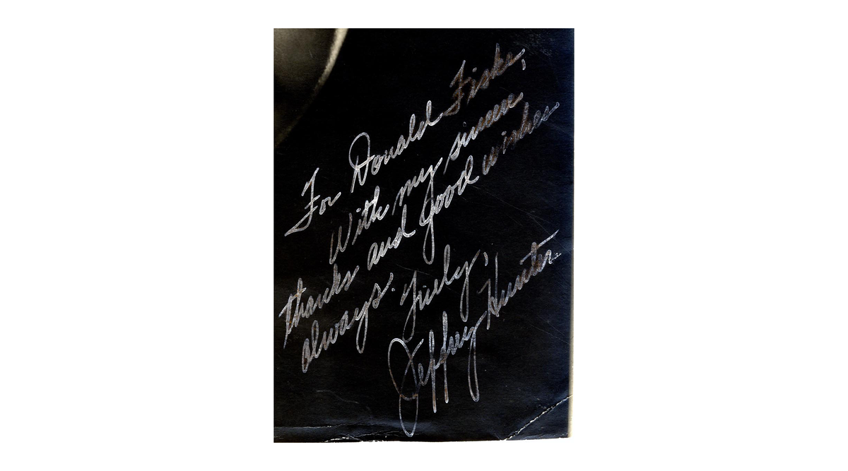 Jeffrey Hunter Autograph Autogramm | ID 16025818136957