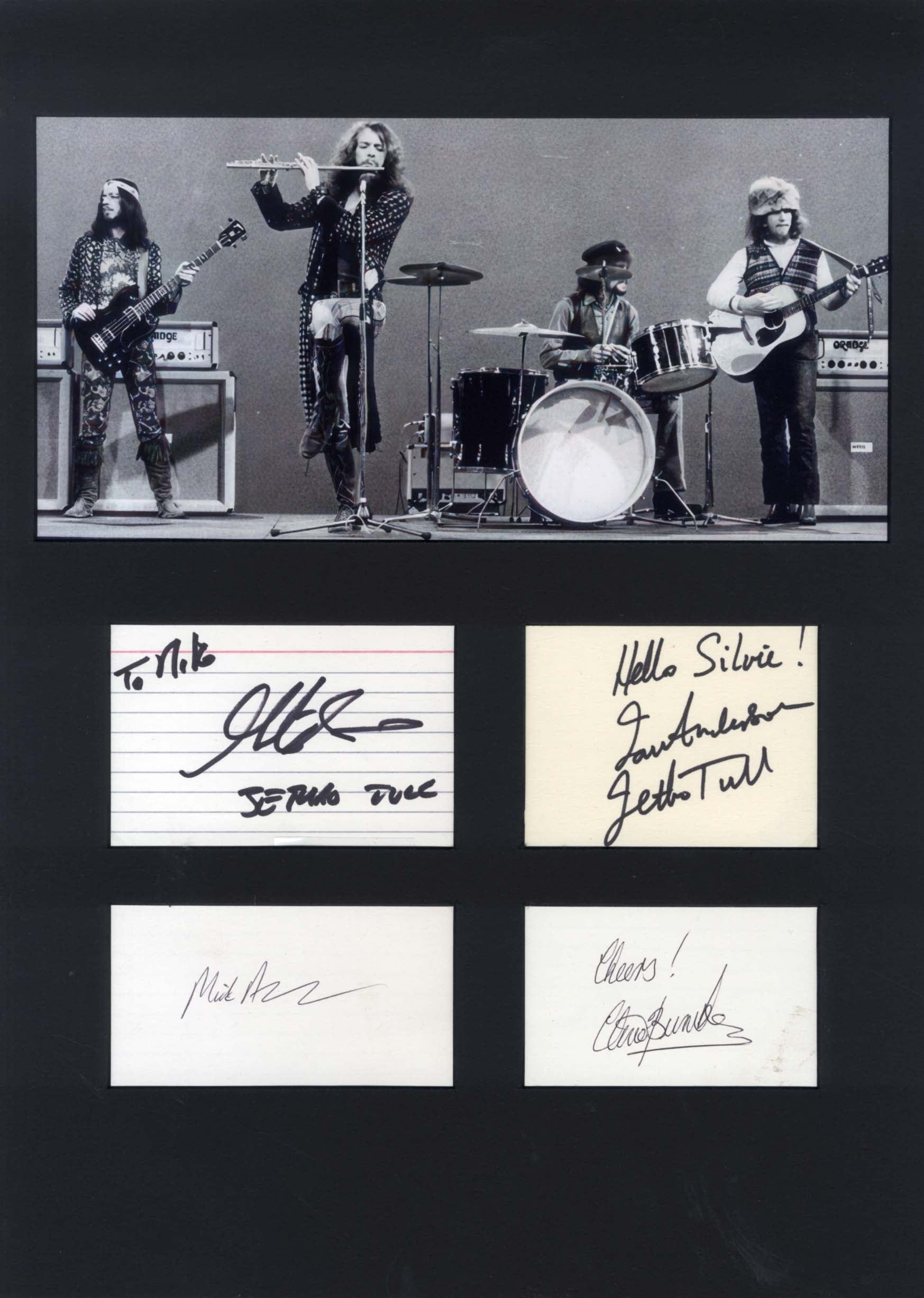 Jethro Tull Autograph Autogramm | ID 8438970646677