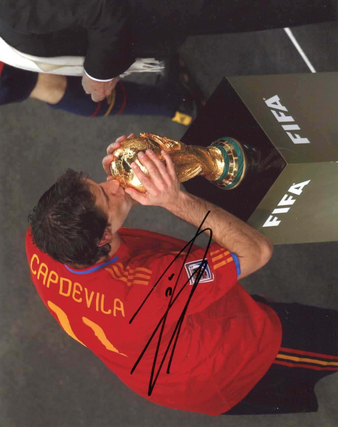 Joan Capdevila Méndez Autograph Autogramm | ID 14902236905853