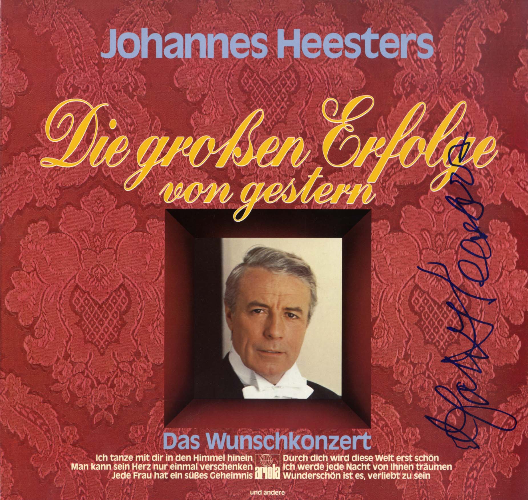 Johannes Heesters Autograph Autogramm | ID 15307407851901