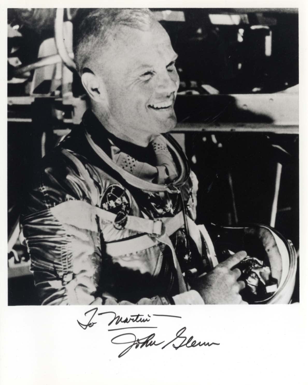 John Glenn Autographs