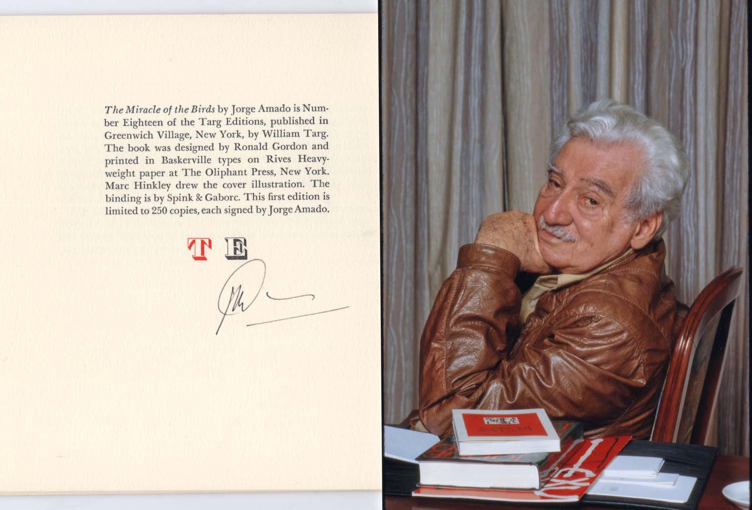 Jorge Amado Autograph Autogramm | ID 8301664862357