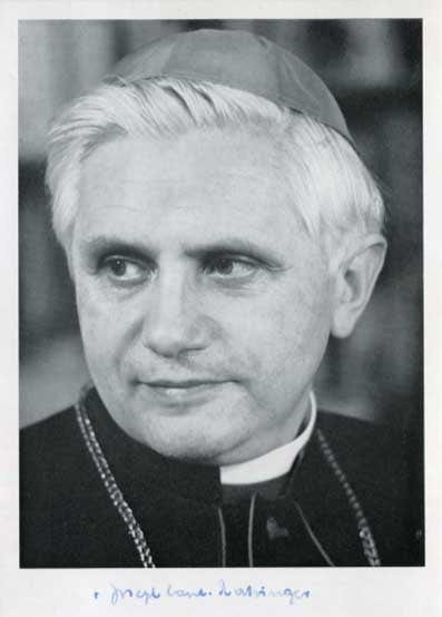 Joseph Kardinal Ratzinger Autograph Autogramm | ID 8424487420053