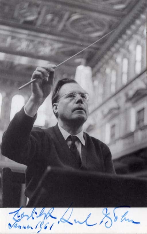 Karl Böhm Autograph Autogramm | ID 8082527256725