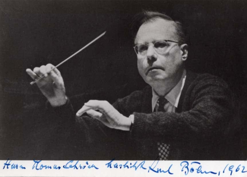 Karl Böhm Autograph Autogramm | ID 8082527256725