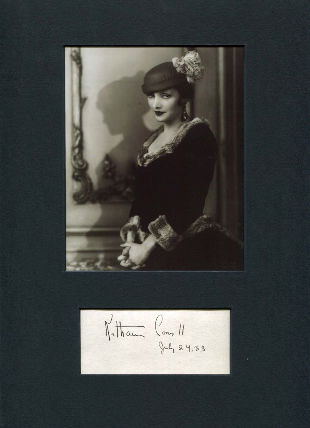Katherine Cornell Autograph Autogramm | ID 8295527841941