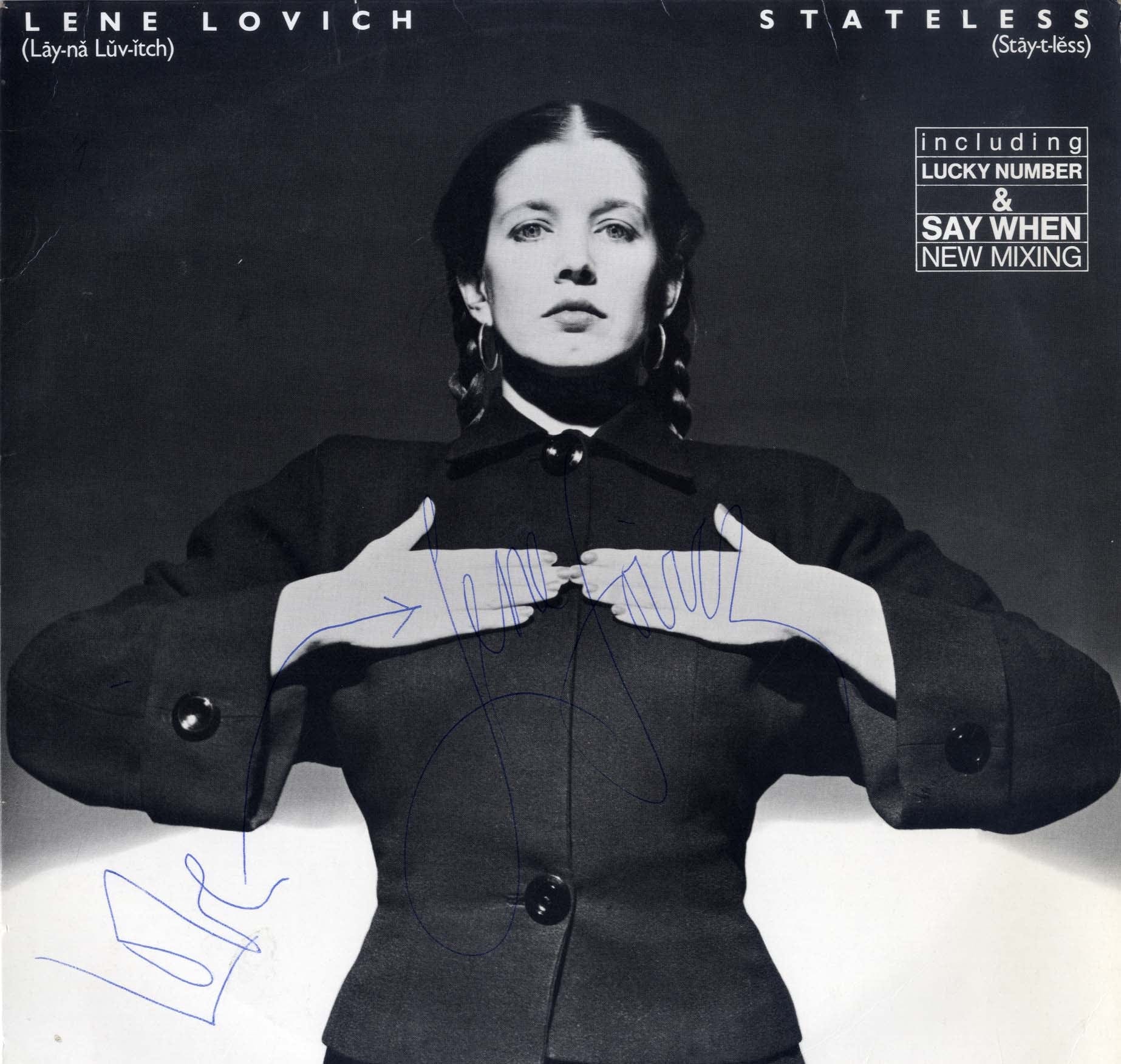 Lene Lovich Autograph Autogramm | ID 8573233922197