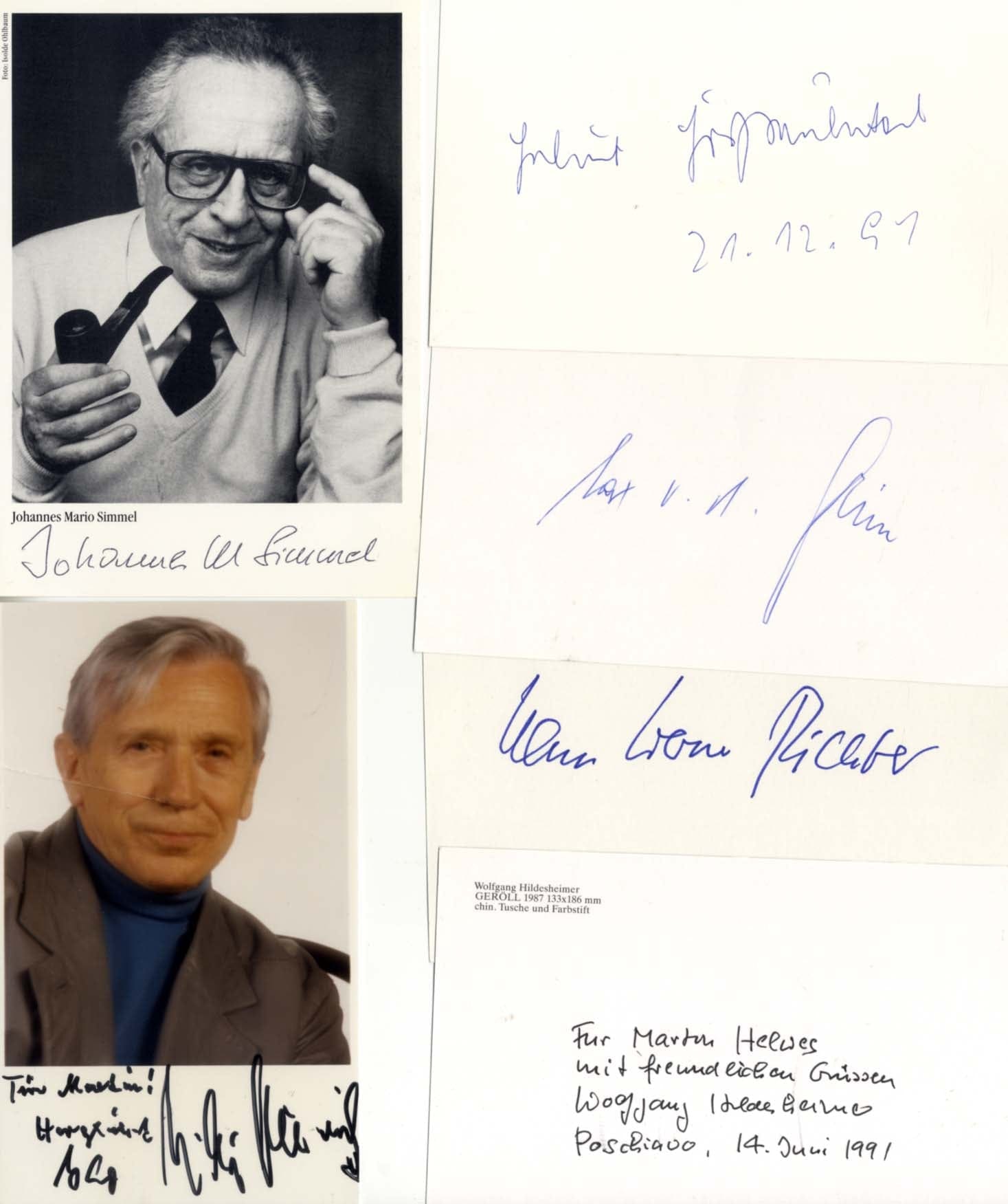 Literature Collection II (6) Autographs