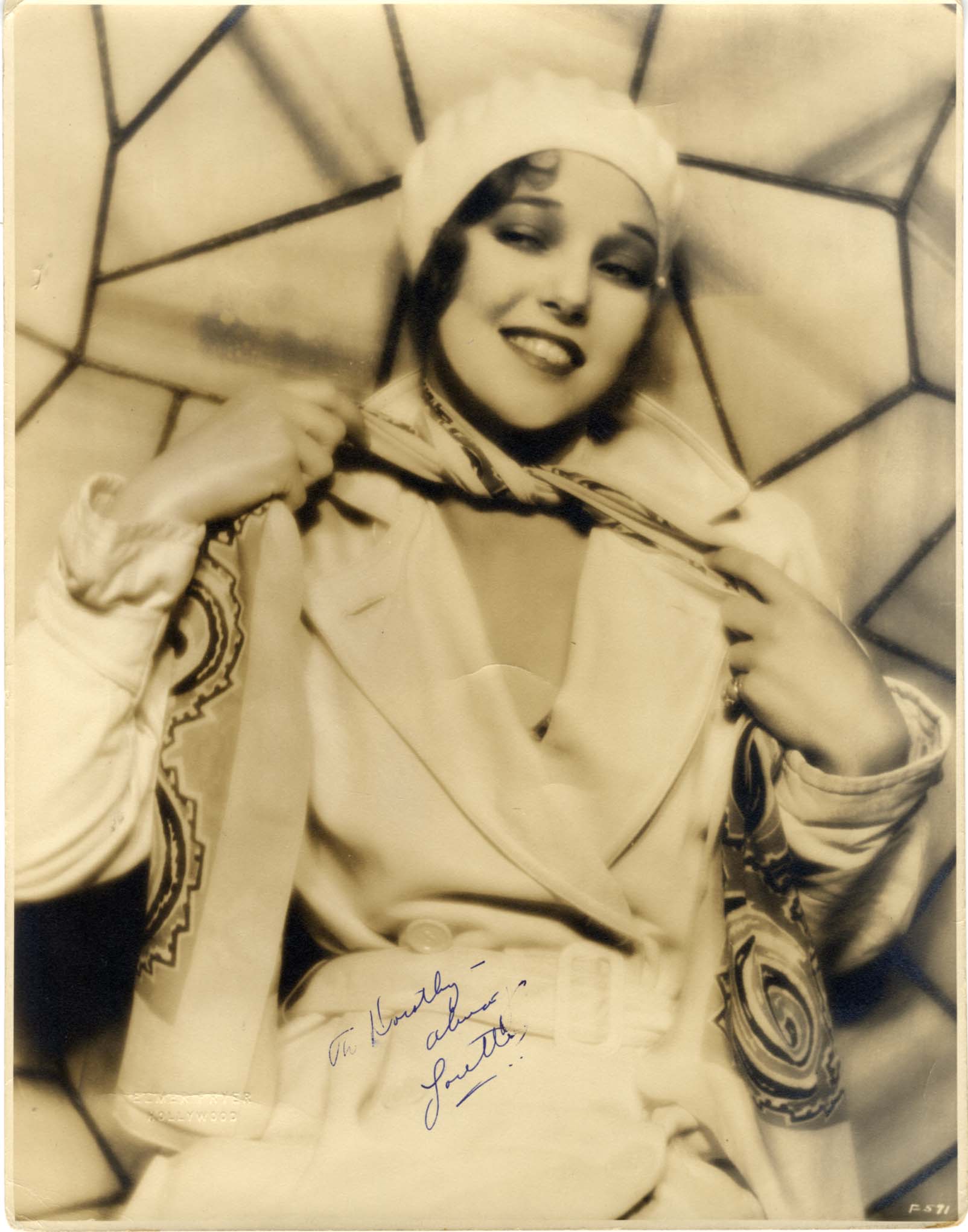 Loretta Young Autograph Autogramm | ID 8205209370773
