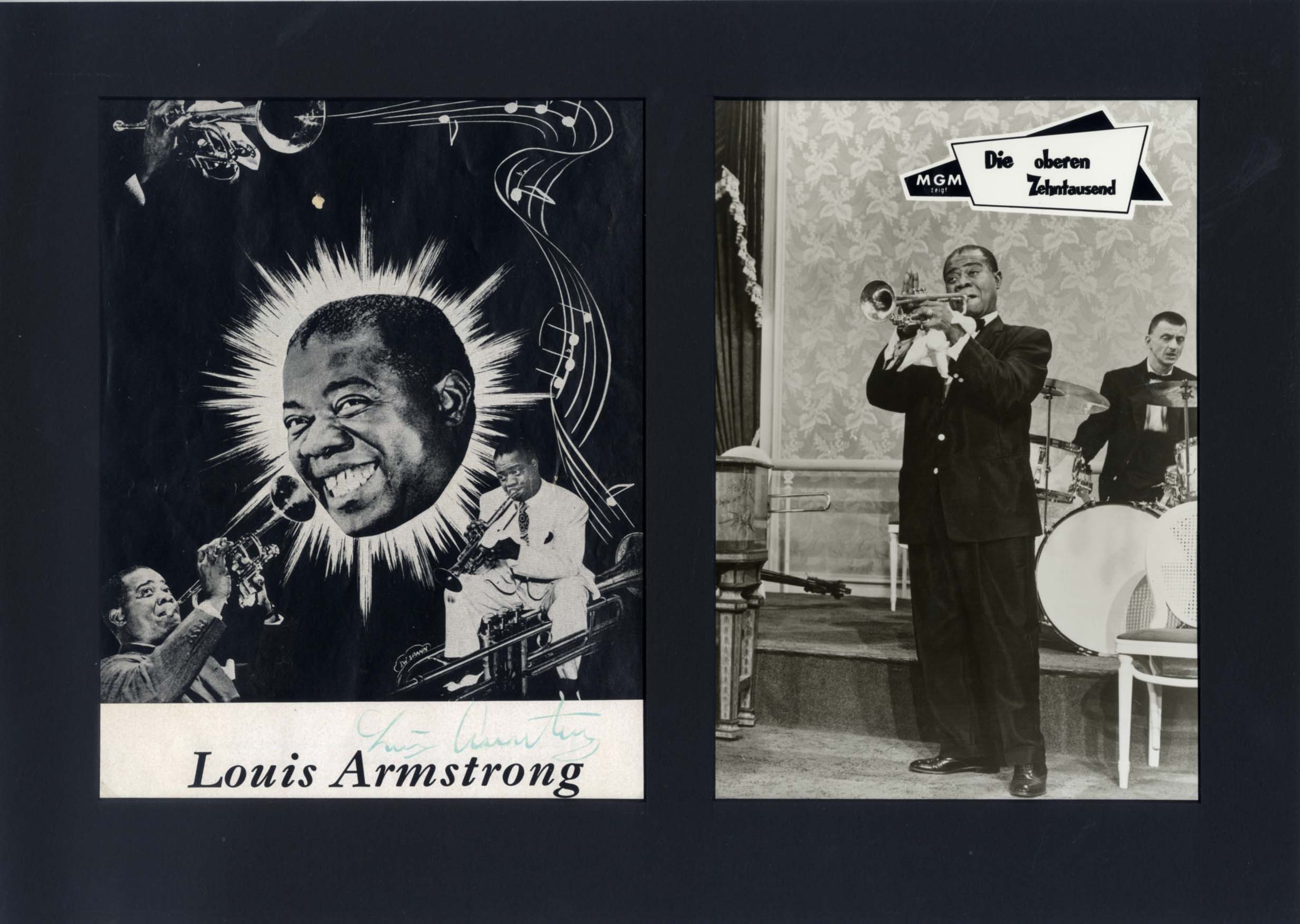 Louis Armstrong Autograph Autogramm | ID 8408406294677