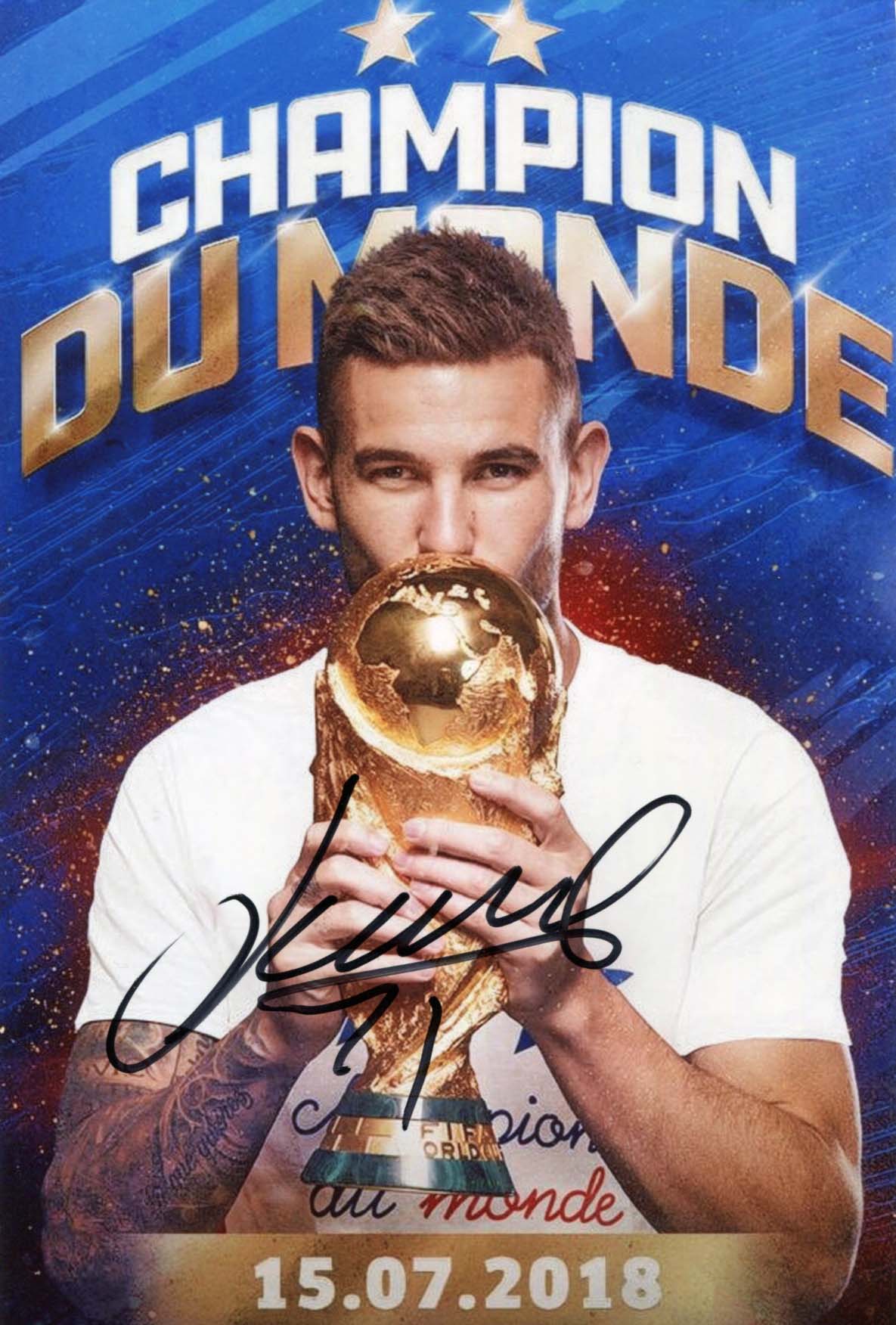 Lucas Hernández Autograph Autogramm | ID 8275970424981