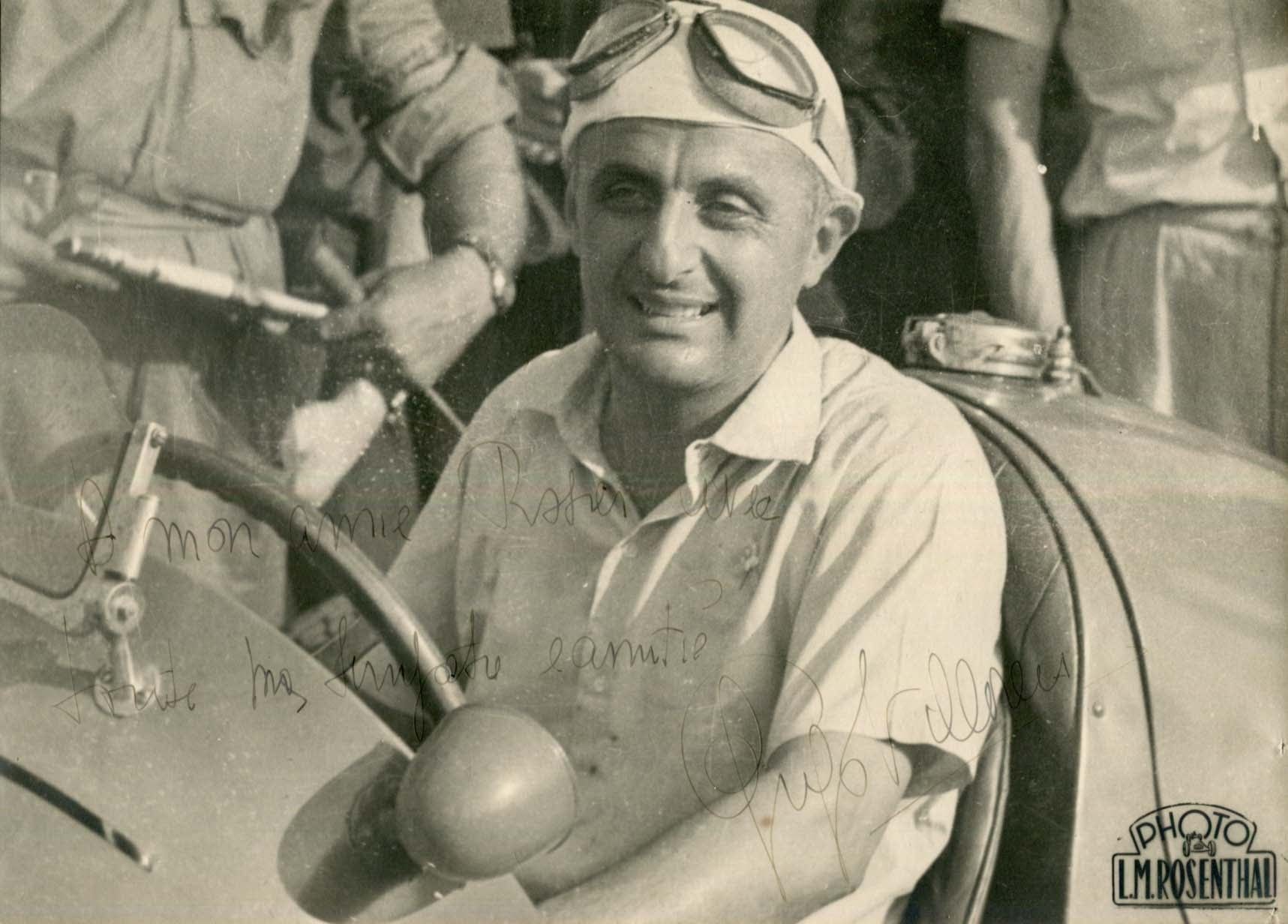 Luigi Villoresi Autograph Autogramm | ID 8028596240533