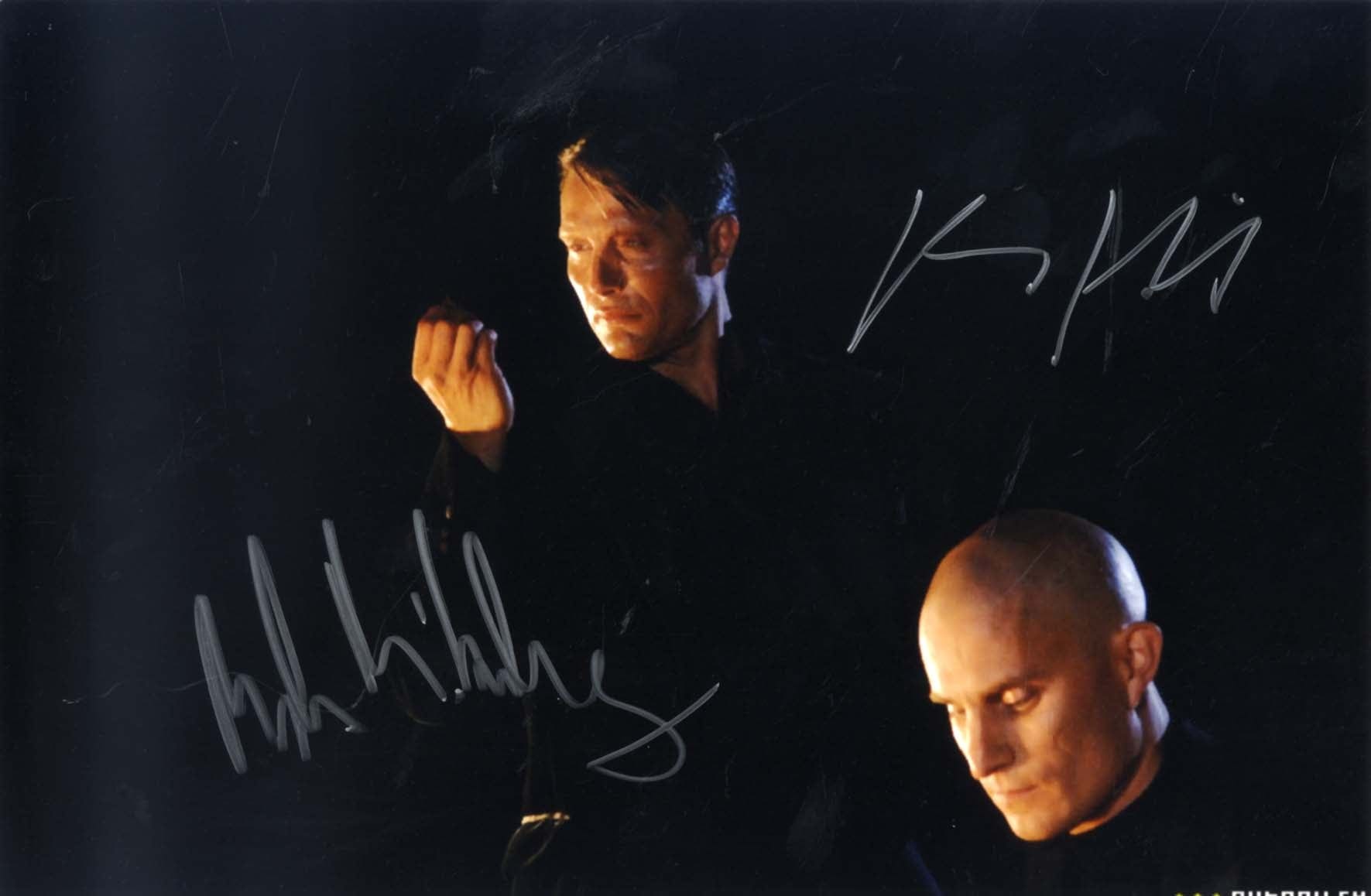 Mads Mikkelsen & Clemens Schick Autographs