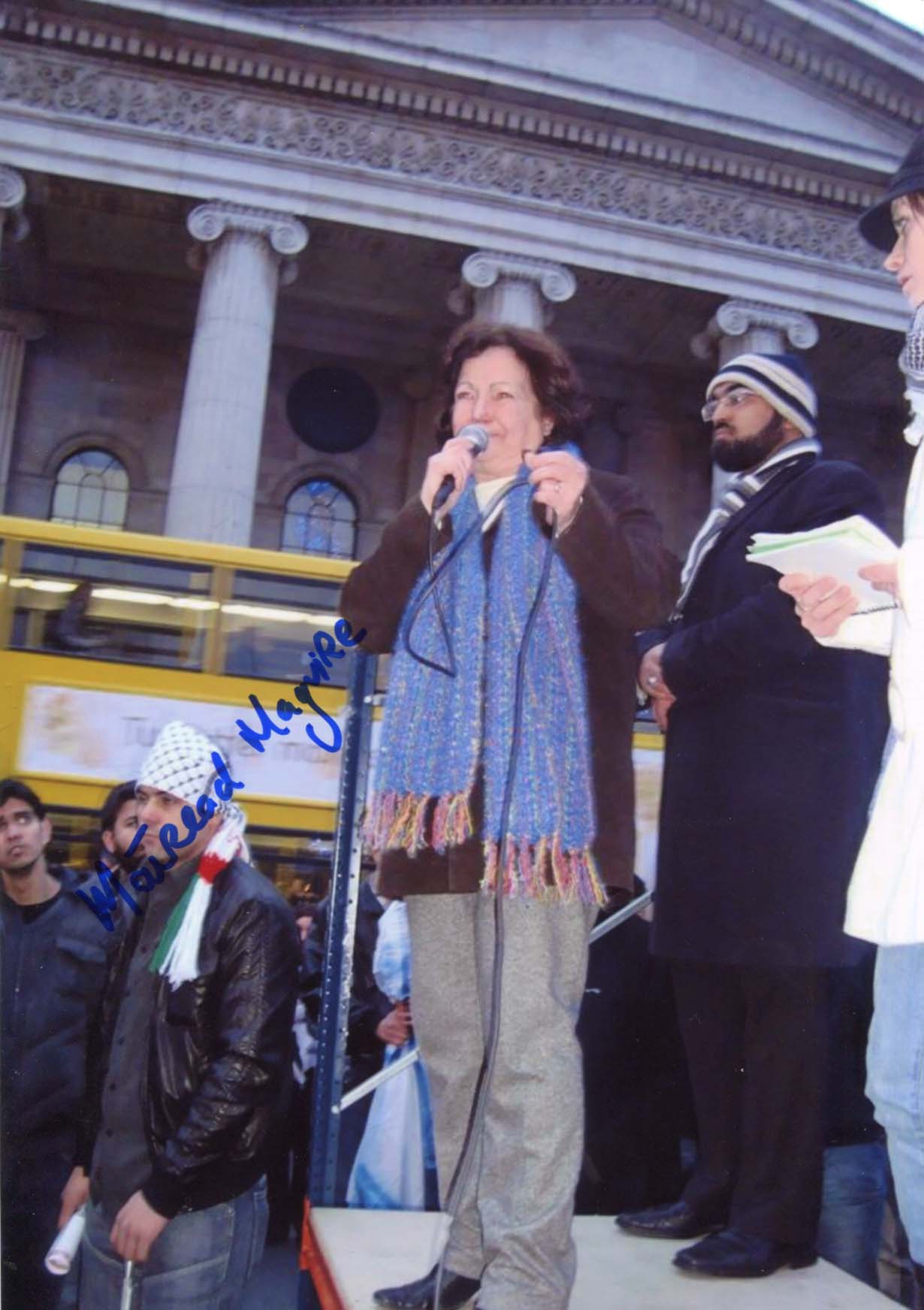 Mairead Corrigan-Maguire Autograph Autogramm | ID 8042657317013