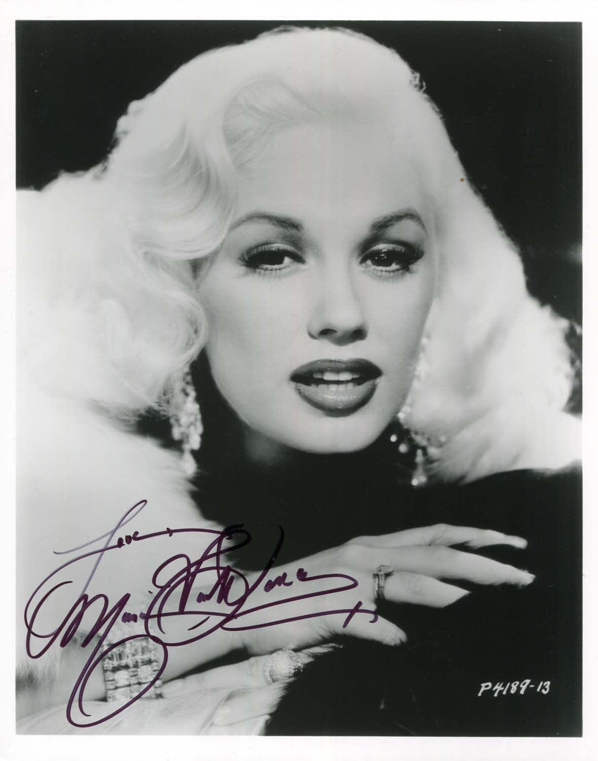 Mamie van Doren Autograph Autogramm | ID 7921638768789