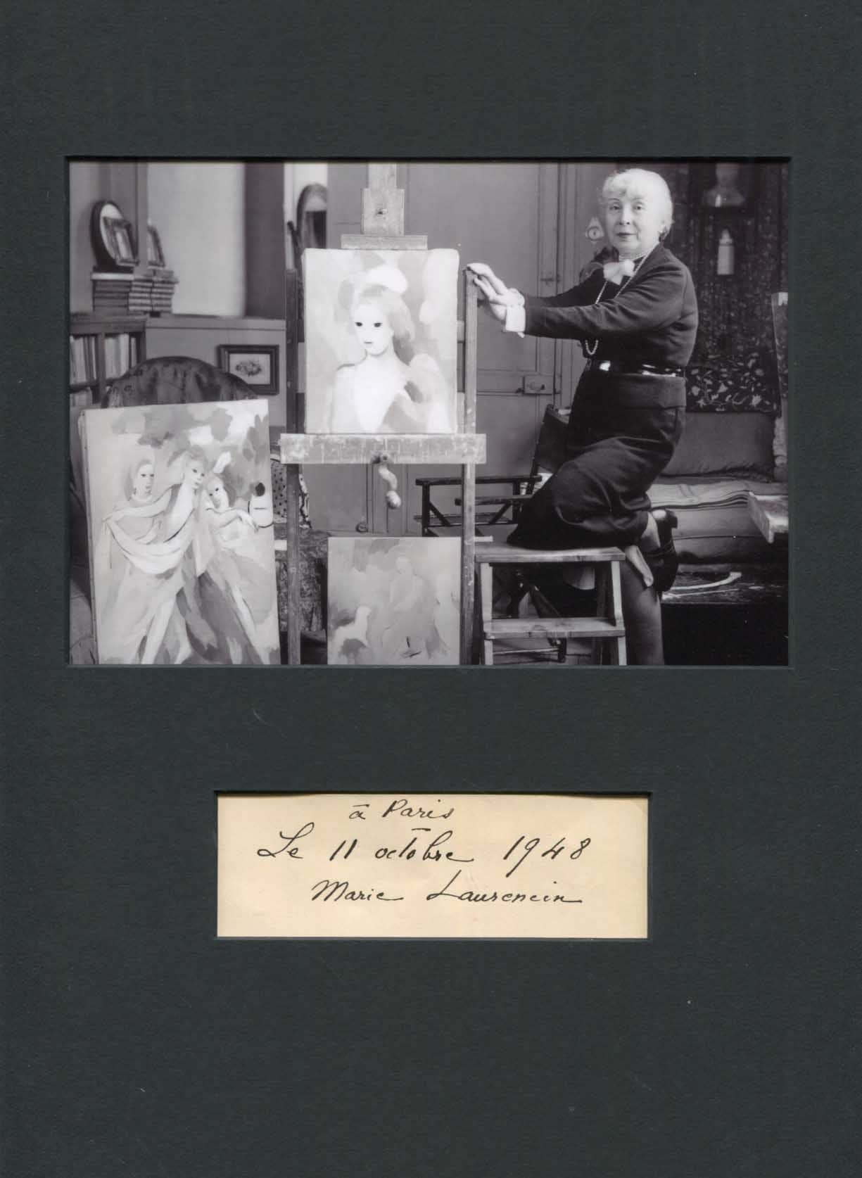 Marie Laurencin Autograph Autogramm | ID 15167395889533