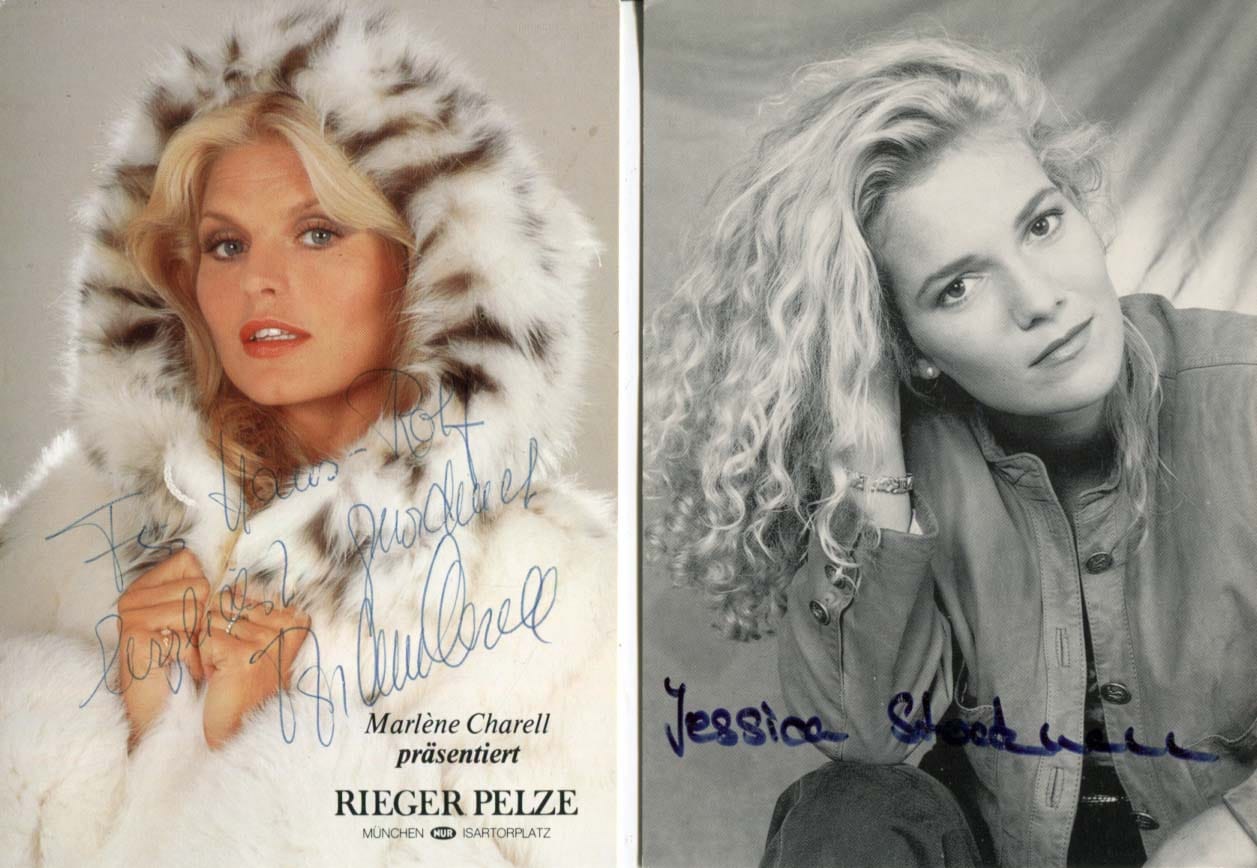 Marlène & Jessica Charell & Stockmann Autograph Autogramm | ID 8088958533781