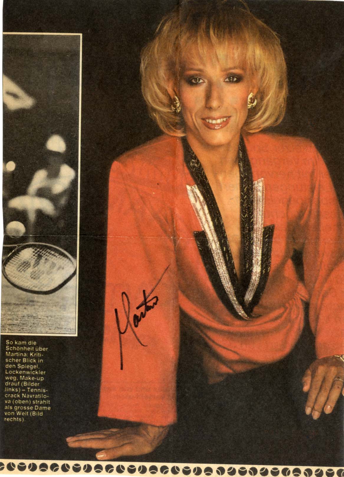 Martina & Monica Navratilova & Seles Autograph Autogramm | ID 14882327953789