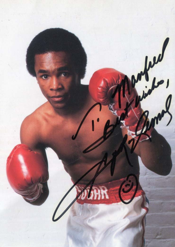 Marvelous Marvin & Ray Charles Hagler & Leonard Autograph Autogramm | ID 8074261069973