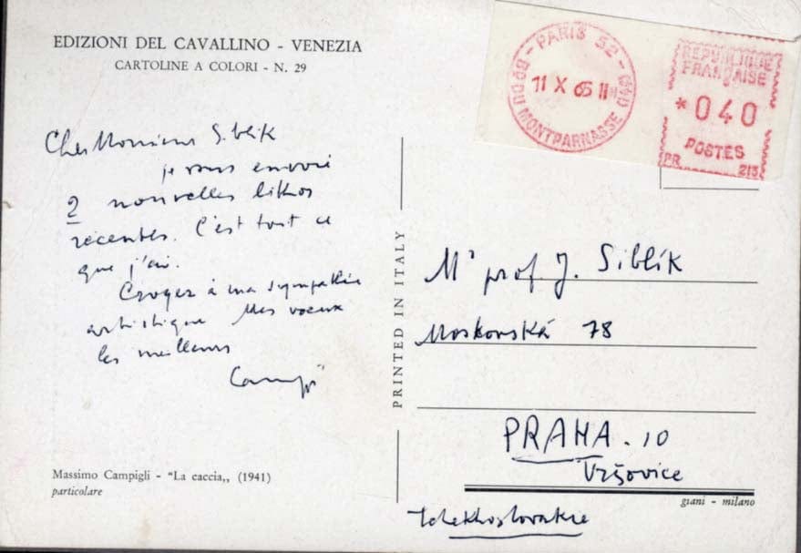 Massimo Campigli Autograph Autogramm | ID 15208127168893