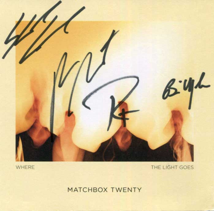 Matchbox Twenty Autograph Autogramm | ID 8518170738837