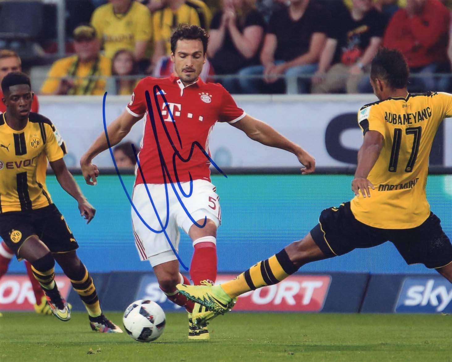 Mats Hummels Autograph Autogramm | ID 8142385348757