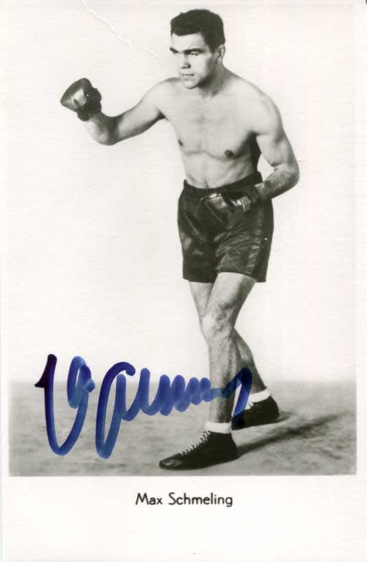 Max Schmeling Autograph Autogramm | ID 15069620109693