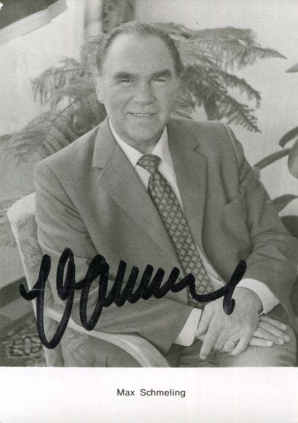 Max Schmeling Autograph Autogramm | ID 8130610757781