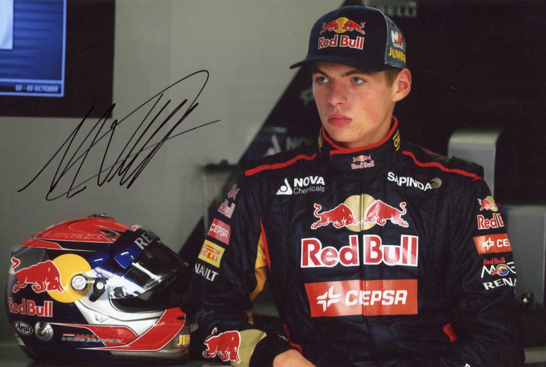 Max Verstappen Autograph Autogramm | ID 8410534805653