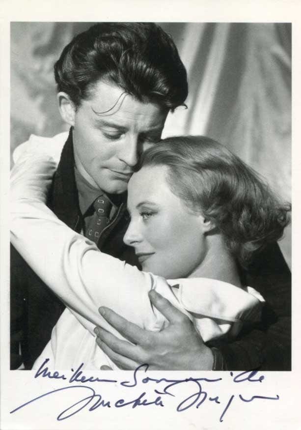 Michèle Morgan & Maurice Risch Autographs