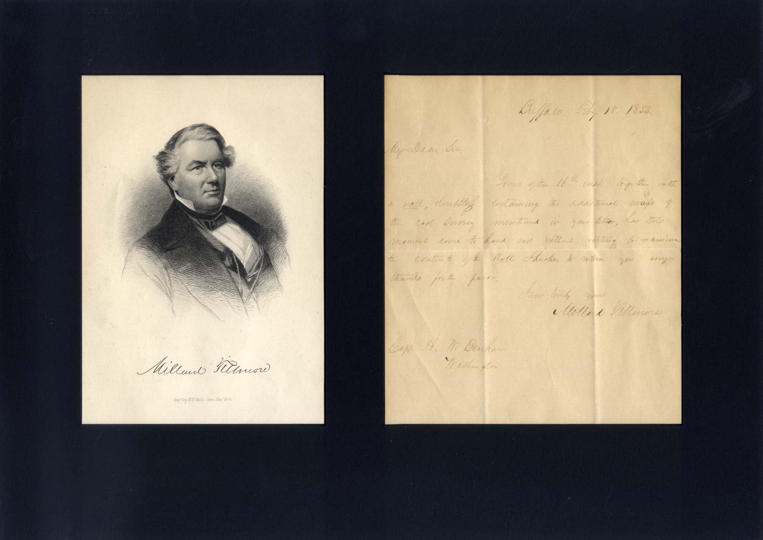 Millard Fillmore Autograph Autogramm | ID 8090164822165