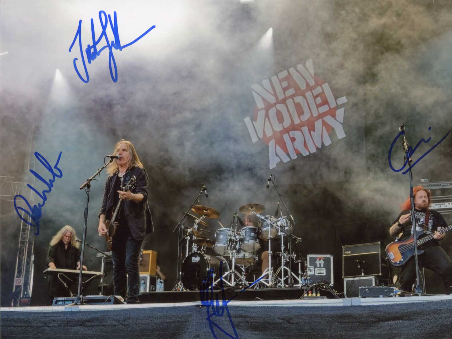 New Model Army Autograph Autogramm | ID 8498015076501