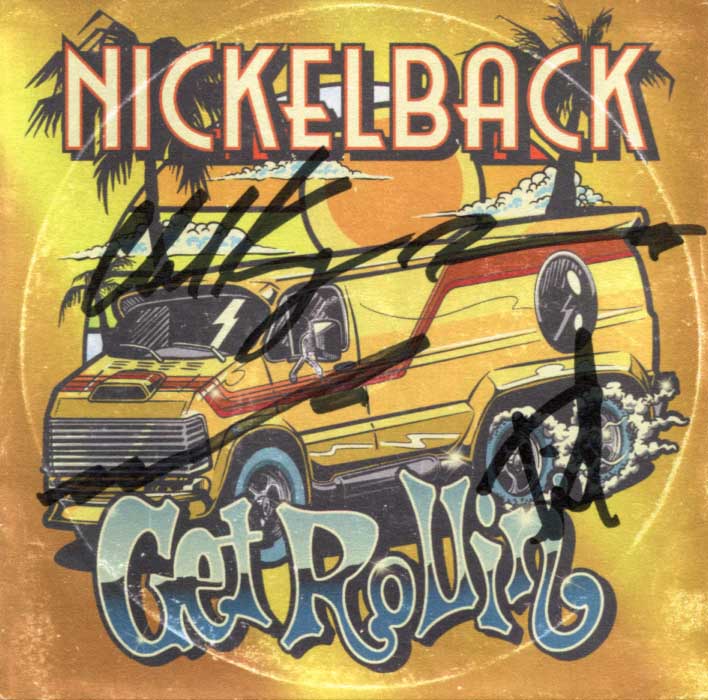 Nickelback Autograph Autogramm | ID 15138293973373