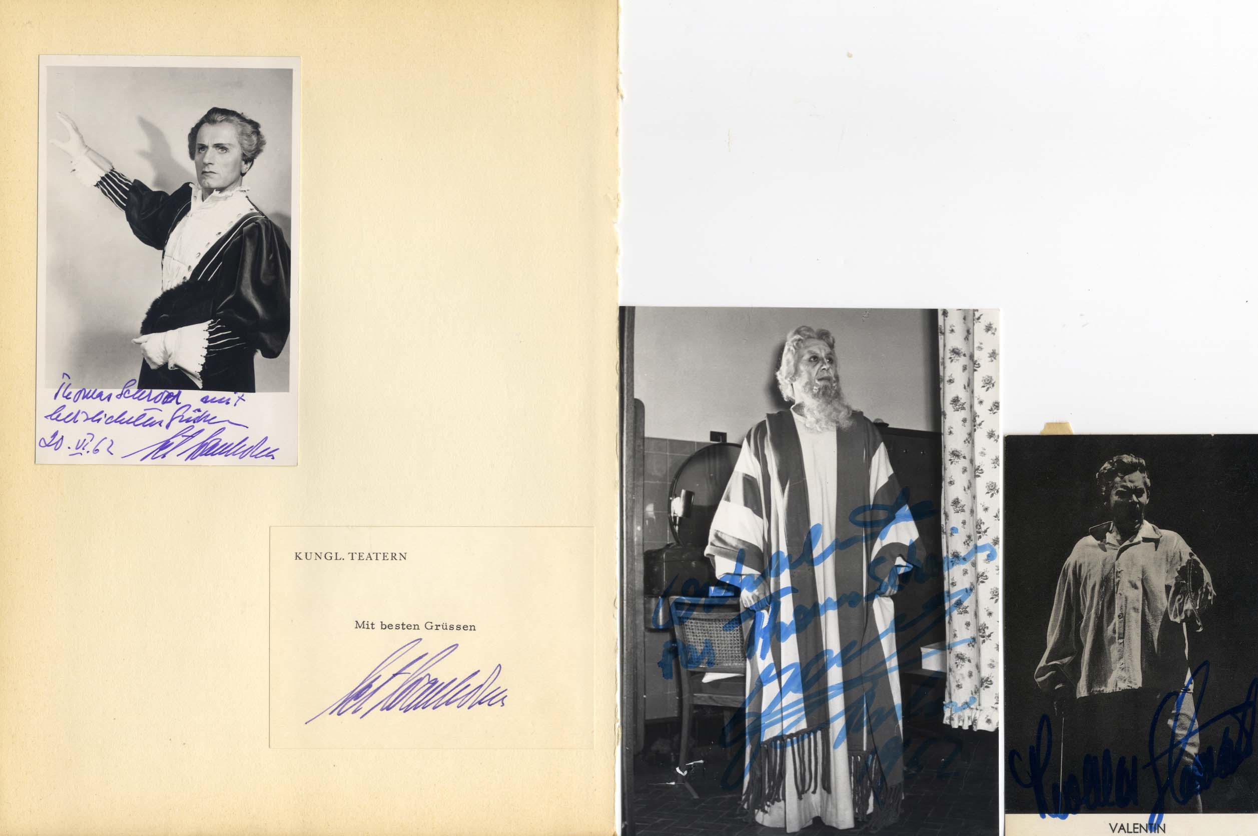 Opera Singers Autograph Autogramm | ID 7881071034517