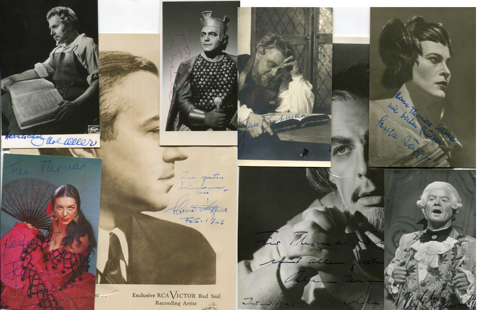 Opera Singers Autograph Autogramm | ID 8480831963285