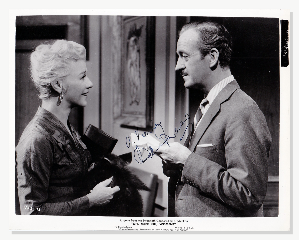 David Niven Autograph Autogramm | ID 16017167810941
