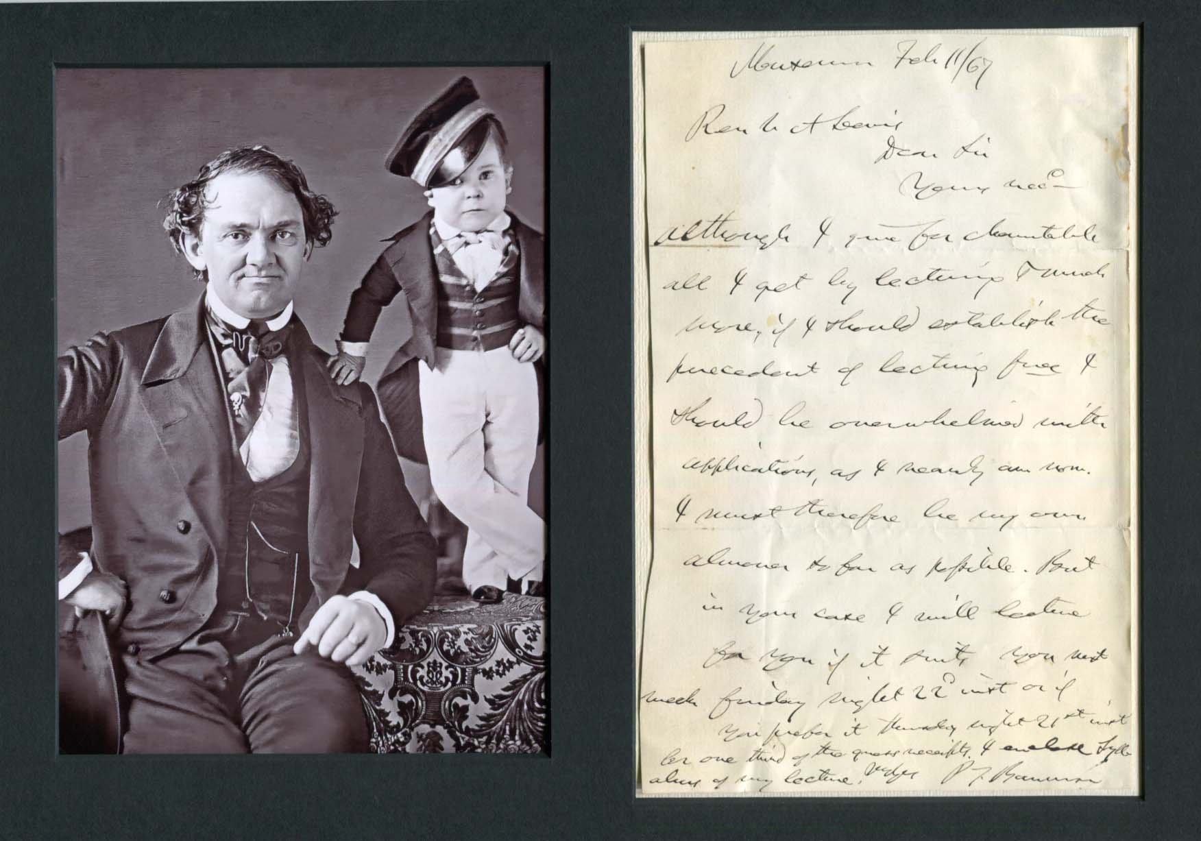 Phineas Taylor Barnum Autograph Autogramm | ID 7977733062805