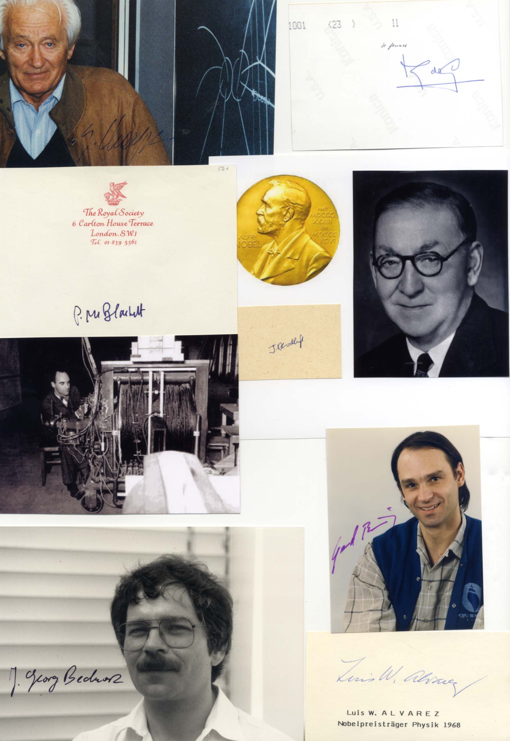  Physics Nobel Prize Winners Autograph Autogramm | ID 8103072661653