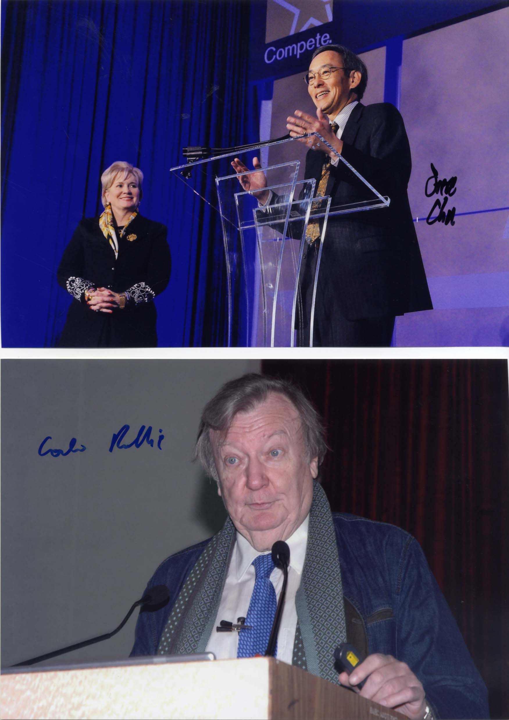 Physics Nobel Prize Winners Autograph Autogramm | ID 8103072661653