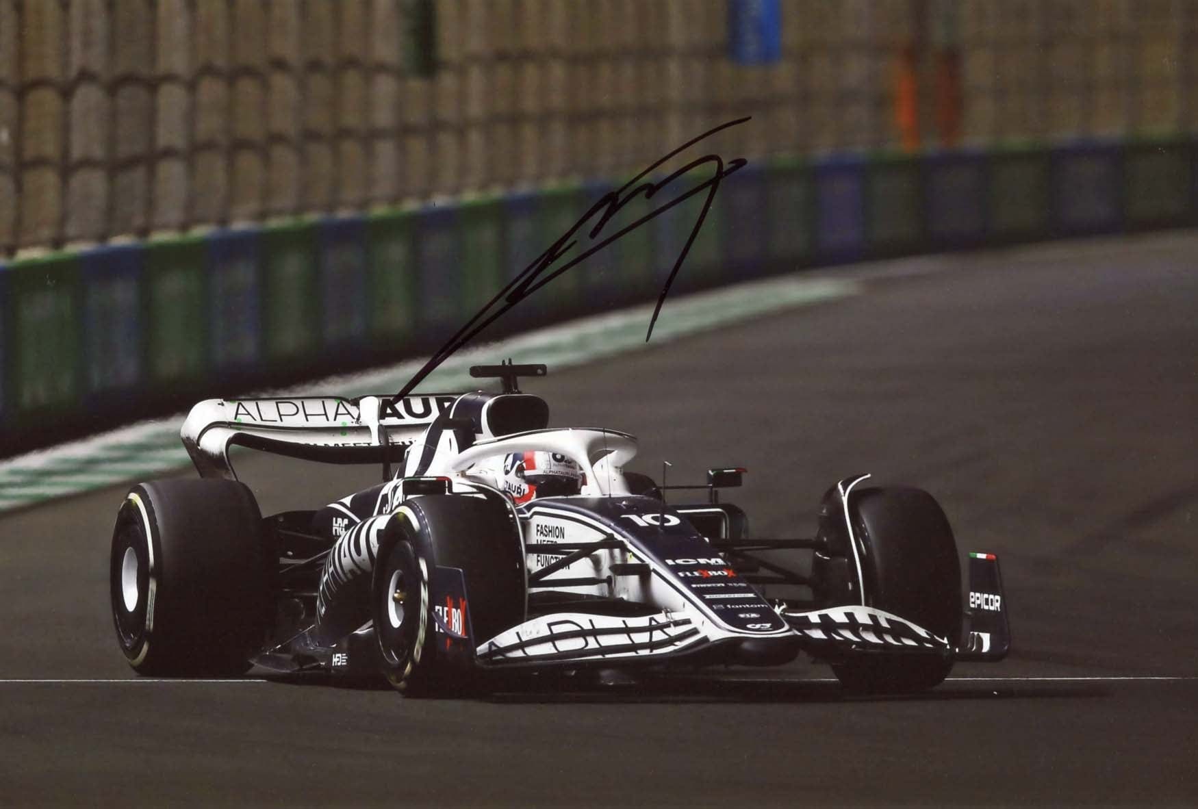 Pierre Gasly Autograph Autogramm | ID 7889254776981