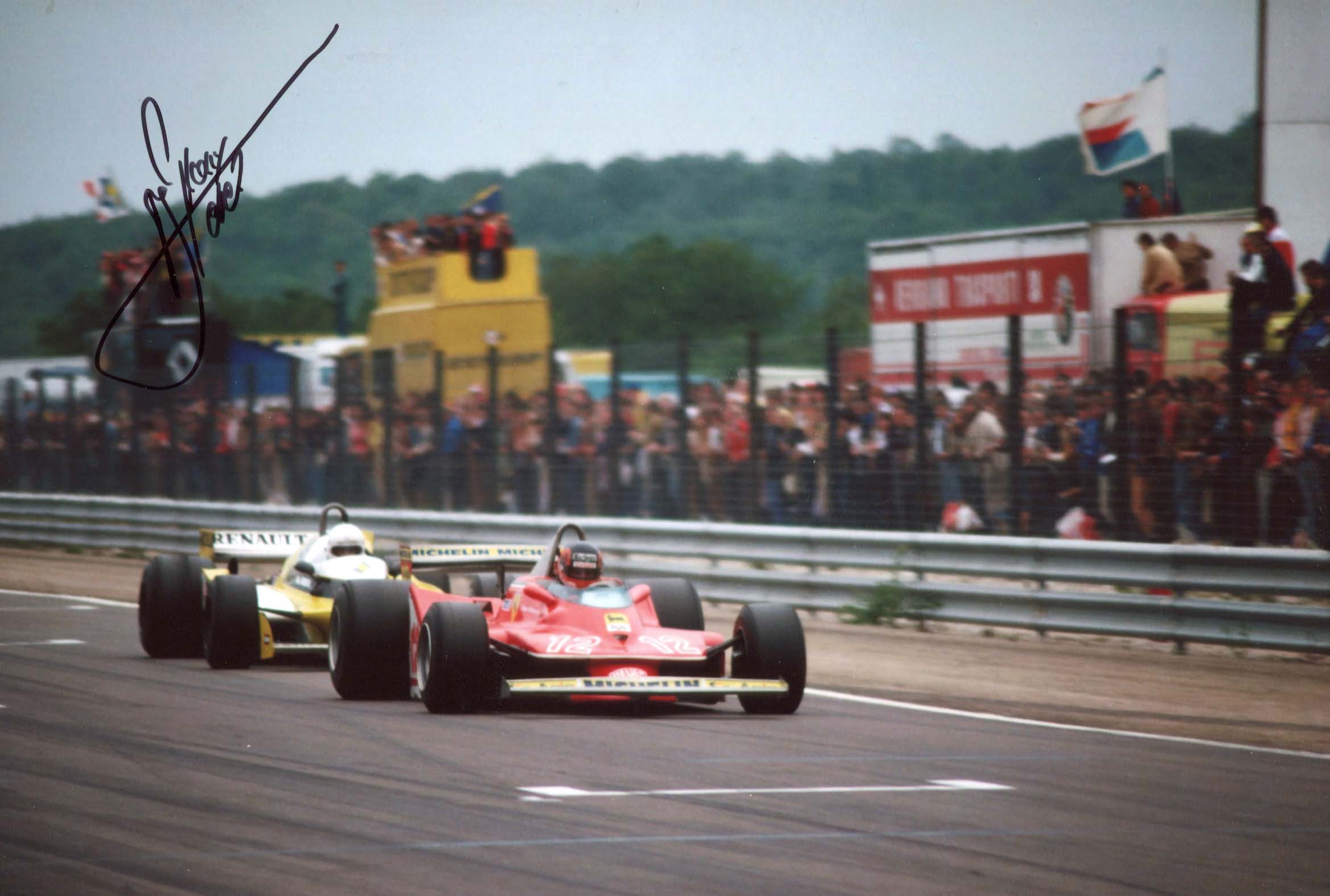 Rene Arnoux Autograph Autogramm | ID 8003624468629