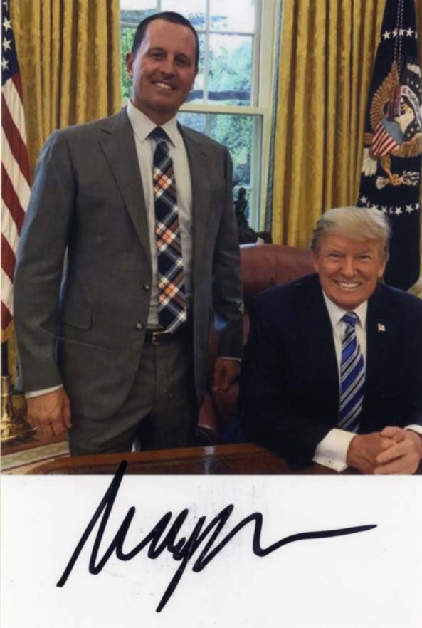 Richard Allen Grenell Autograph Autogramm | ID 15002938966397