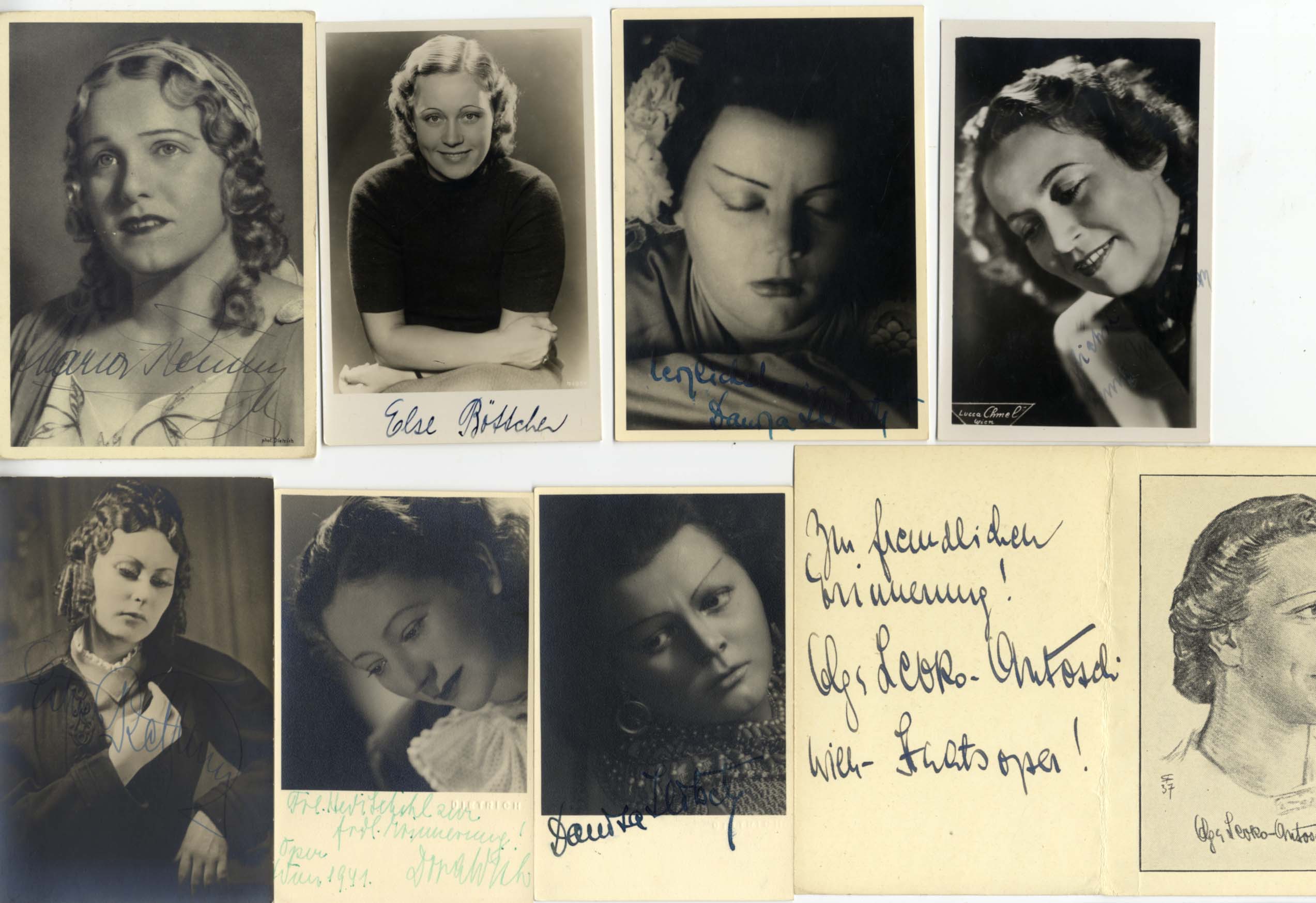 Richard Strauss & Opera Singers Autograph Autogramm | ID 8229244960917