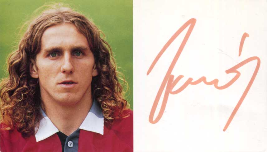 Rio & Diego & Karel Ferdinand & Forlán & Poborsky Autograph Autogramm | ID 14676851097981