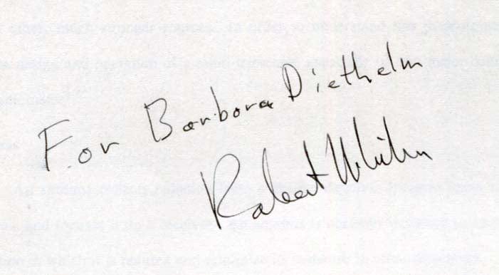 Robert Woodrow Wilson Autograph Autogramm | ID 8141533937813