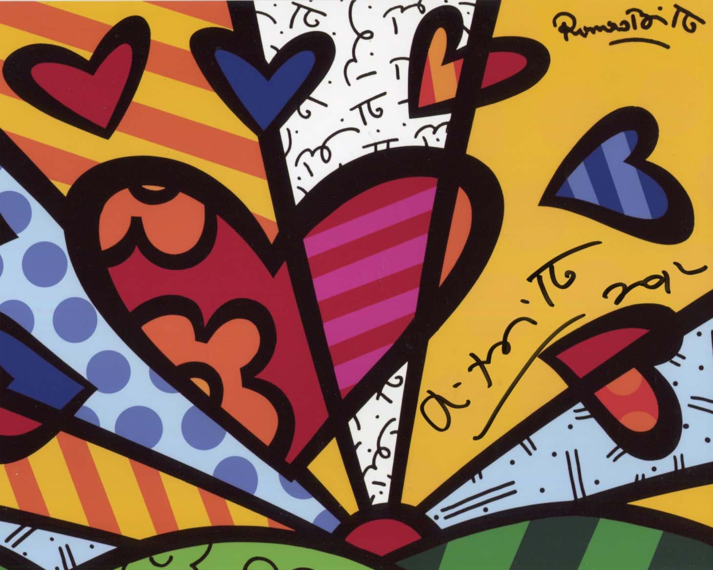 Romero Britto Autograph Autogramm | ID 8124122661013