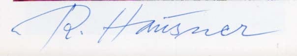 Rudolf Hausner Autograph Autogramm | ID 7878181879957