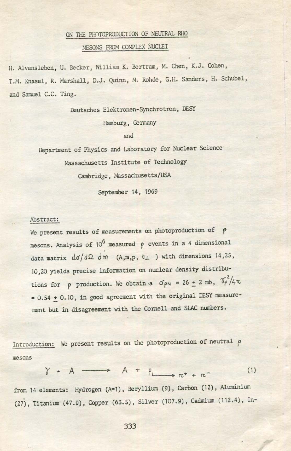 Samuel Chao Chung Ting Autograph Autogramm | ID 8204593692821