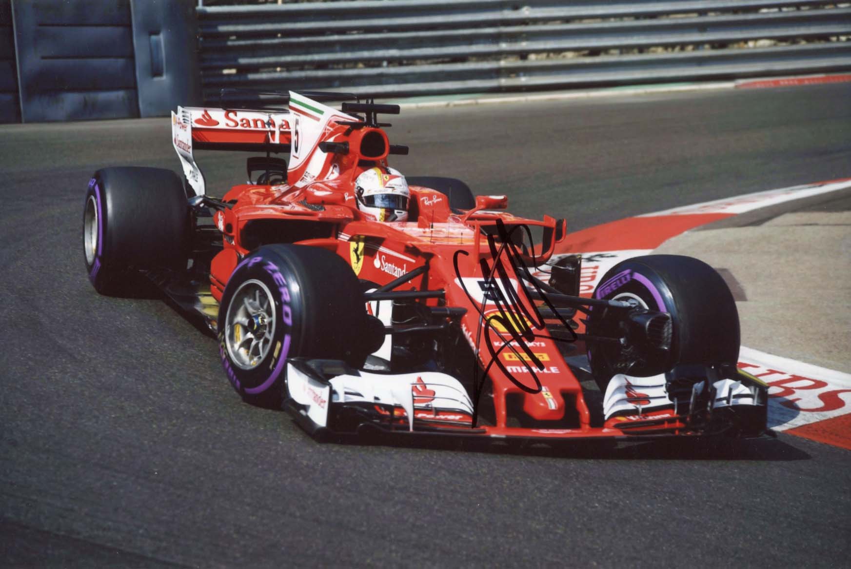 Sebastian Vettel Autograph Autogramm | ID 8117932097685