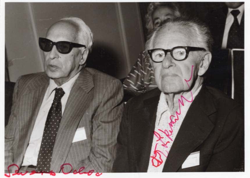 Severo Ochoa Autograph Autogramm | ID 8087680680085